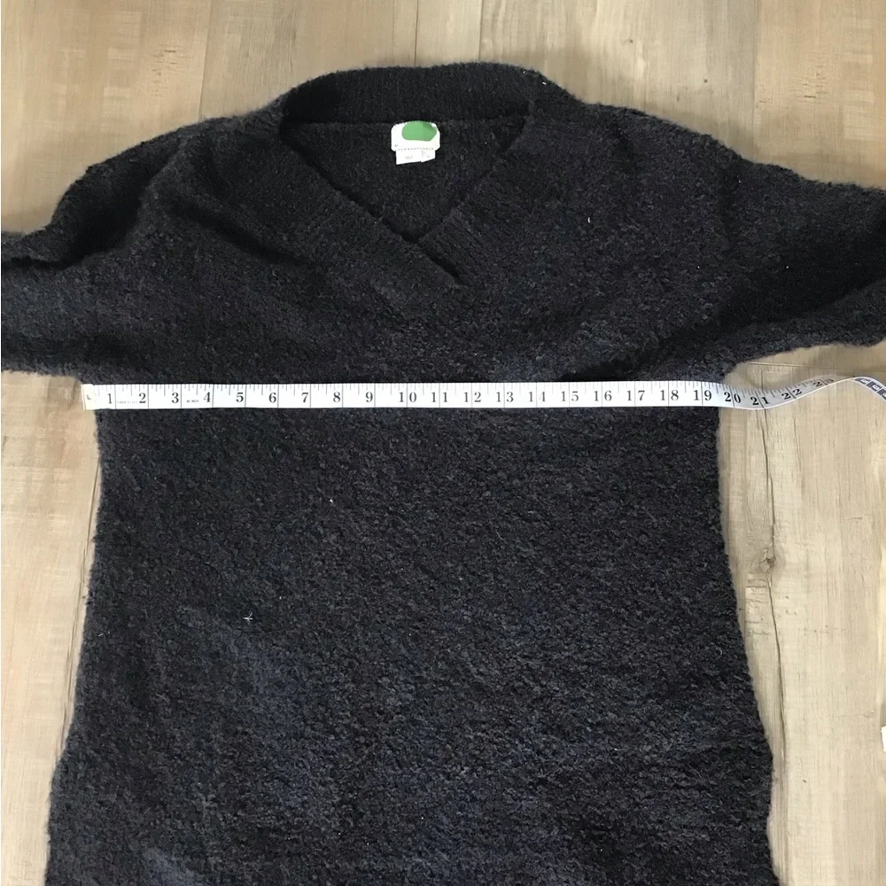 By Anthropologie Alpaca & Merino Wool Blend Womens Size M Oversized Sweater - Picture 5 of 5